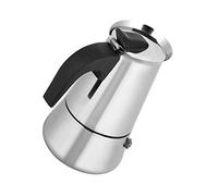 Stylebest Machine à Expresso Moka Portative D'acier Inoxydable de Cafetière pour L'usage à la Maison, Pot de Moka Durable de 450ml (100 ml)