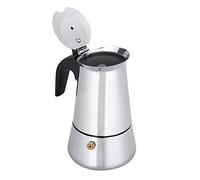 Stylebest Machine à Expresso Moka Portative D'acier Inoxydable de Cafetière pour L'usage à la Maison, Pot de Moka Durable de 450ml (300 ml)