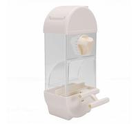 Stylebest Mangeoire automatique pour oiseaux anti-fuite, 800 ml, pour oiseaux de taille moyenne à petite, mangeoire suspendue en plastique transparent pour perruches, pigeons (800 ml)