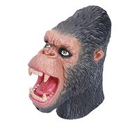 Stylebest Marionnette à Main Animale Mignonne et Réaliste avec Son pour Raconter des Histoires et en PVC, 21 X 19 X 6 Cm (Noire)