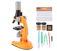 Stylebest Microscope Monoculaire 40X-1200X avec Lumière LED (Orange)