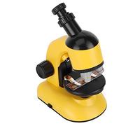 Stylebest Microscope pour Enfants 40X-1200X, Jouet éducatif avec Lumière LED pour Les Jeunes Passionnés de Sciences, (Jaune)