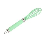Stylebest Mini Batteur à Oeufs Manuel avec Poignée Ergonomique pour un Mélange Efficace des Oeufs Idéal pour la Cuisine à Domicile Silicone Vert 1 Unité