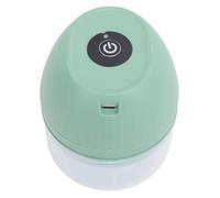 Stylebest Mini Hachoir à Ail électrique 250ml, Robot Culinaire Compact et Portable pour la Maison et les Voyages, en Plastique et en Acier Sûrs (Vert clair)