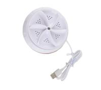 Stylebest Mini machine à laver compacte portable alimentée par USB 30 minutes d'arrêt automatique pour petits vêtements de voyage à la maison