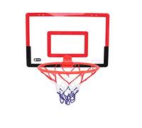 Stylebest Mini Panier de Basket-Ball, Design de Rebond D'intérieur pour Enfants, Rouge et Noir, Ensemble Complet 40x26cm
