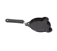 Stylebest Mini Poêle à œufs Antiadhésive, Machine à Omelette en Fer Inoxydable Durable pour Enfants et étudiants, Parfaite pour les Petits Déjeuners Rapides (Grenouille)