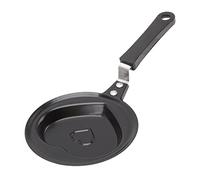 Stylebest Mini Poêle à œufs Antiadhésive, Machine à Omelette en Fer Inoxydable Durable pour Enfants et étudiants, Parfaite pour les Petits Déjeuners Rapides (Cœur)