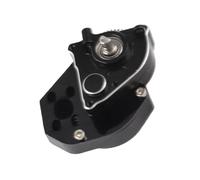 Stylebest Mise à Niveau de la Boîte de Vitesses en Alliage D'aluminium pour la Simulation de Voiture SCX24 90081 1/24 RC, Matériau Durable et Résistant à l'usure, 1 unité (Noire)