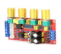 Stylebest Module de Préamplificateur Audio NE5532 pour Amplification HIFI et Contrôle de tonalité en Rouge 1 unité