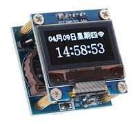 Stylebest Module D'horloge avec écran OLED de 0,96 Pouces avec Batterie de 40 MAh pour Les Projets WiFi et Le Développement