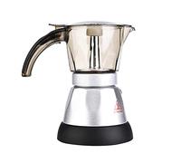 Stylebest Moka électrique de Grande capacité pour Cafetière Expresso sur Cuisinière avec Construction en Alliage D'aluminium de Haute qualité pour la Maison et le Bureau (150ML)