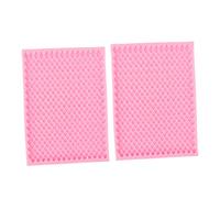 Stylebest Moule de Décoration de Gâteau DIY, Moule en Silicone pour Fondant sans Odeur pour Projets D'artisanat en Sucre et D'argile, 2 Pièces Faciles à Nettoyer (Style 6)