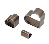 Stylebest Moule de Découpe en Cuir, Outil Durable en Forme de Cœur | Acier rapide, réutilisable pour le bricolage, bord tranchant, boîte de rangement portable.