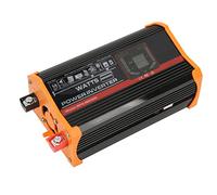 Stylebest Onduleur à Onde Sinusoïdale Modifiée 12V 220V, Chargeur Puissant avec écran LCD pour Camping-Car, Camion et Camping (Noire)