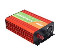 Stylebest Onduleur à Onde Sinusoïdale Pure 500W, Convertisseur D'énergie Solaire Haute Fréquence pour Camping-Car, Bateaux et Maisons, Alliage D'aluminium 220V (DC12V)