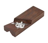Stylebest Outil de Chanfreinage en ébène à 45 Degrés pour le Travail du Bois - Outil de Coupe de Bois de Haute qualité pour les Projets de Bricolage, Parfait pour les Charpentiers et les Amateurs de
