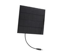 Stylebest Panneau Solaire Polycristallin Portable 3 W 6 V pour éclairage Solaire Extérieur de Jardin, Mini Chargeur Compact à économie D'énergie, Idéal pour les Systèmes D'éclairage Domestique