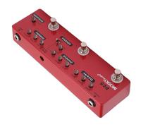 Stylebest Pédale de Guitare Multi-effets en Métal Tout-en-1, Véritable Tampon de Dérivation pour Basse électrique et Musiciens DC 9V