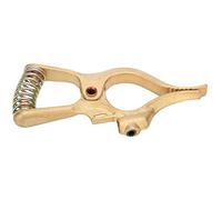 Stylebest Pince de Terre 300A, Peinture Antisalissure en Laiton pour Usage Industriel, Outils D'électrode Durables