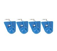 Stylebest Planche de Plongée de Pêche 4 Pièces, Outil de Pêche à la Traîne en Plastique de qualité Supérieure pour la en Haute Mer, Bleu Léger