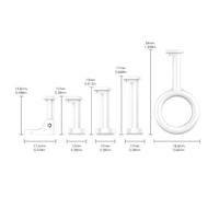 Stylebest Poussoir de Bouton de Commutation Intelligent, Contrôle de Minuterie de Commutateur Intelligent WiFi avec Commande Vocale pour Assistant, pour (Accessoires pour interrupteurs à