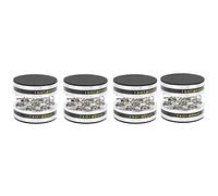 Stylebest Preffair - Coussinets D'isolation pour Platines, Haut-parleurs et Amplificateurs, avec Caoutchouc Antidérapant et Alliage D'aluminium, Lot de 4 (Argent)