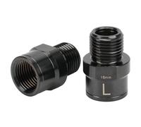 Stylebest Rallonge de Pédale de Vélo en Alliage de Titane, Arbre allongé pour Vélos BMX de Route de Montagne 16mm, Durable et Anti-Corrosion, 1 Noyau d'arbre (Noire)