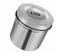 Stylebest Récipient de Désinfection en Acier Inoxydable, Bords Lisses, pour une Désinfection Efficace à L'alcool dans les Hôpitaux (8CM)
