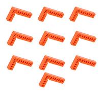 Stylebest Règle D'Angle 90°, Lot de 10 Positionneurs à Angle Droit en Plastique D'ingénierie Durable pour les Projets de Menuiserie