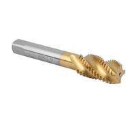 Stylebest Robinet à Vis en Acier Rapide, or, Argent, Robinet en Cobalt Durable pour L'acier Inoxydable et les Métaux Difficiles, Diamètre de Coupe de 20 Mm