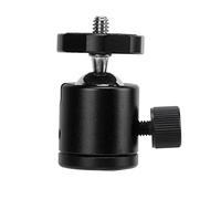 Stylebest Rotule de Trépied en Alliage D'aluminium, Support Rotatif à 360 ° pour Appareil Photo, Léger et Durable, 1 X Rotule (Noire)