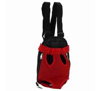 Stylebest Sac à Dos de Poitrine pour Animaux de Compagnie, Sac à Dos de Transport pour Chien Réglable et Respirant pour la Randonnée et Les Voyages, Conception en Nylon Léger avec Support rembourré