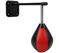 Stylebest Sac de Boxe Mural avec Support en Métal Durable pour Entraînement de Vitesse et Kits de Soulagement du Stress à Usage Domestique