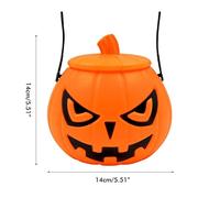 Stylebest Seau de Citrouille d'halloween, Fantômes de Poitrine de Stress de Stress de Stress pour Enfants pour Enfants, avec des Faveurs de Fête d'halloween et Un Ensemble de Cadeaux (1 #37)