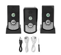 Stylebest Sonnette D'interphone Vocal, sans Fil Longue Distance 1000 M, Aucun Câblage Requis, avec Puce D'interphone Intelligente et étanchéité IP54, pour Maison de Villa de 1 à 8 étages