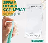 Stylebest Spray de Protection de la Vie Privée, Fluide de Couverture Rapide des Informations d'identité pour Reçus et Billets Express, avec Formule à Séchage Rapide, Correcteur de Données (paquet de