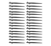 Stylebest Support de -arrosage 30 Pièces Piquets de Support D'irrigation Durables pour Jardins Balcons et Cours Tige D'insertion de Sol en Plastique