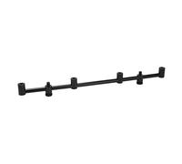Stylebest Support de Support de Dosette de Canne à Pêche, de Barre Transversale en Alliage D'aluminium Léger et Durable pour la Pêche en Plein Air Noir (4 têtes 45cm)