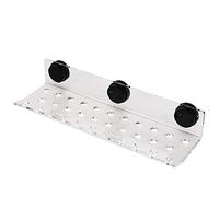 Stylebest Support de Support de Supports de Corail D'aquarium, Cadre Acrylique de Ventouse amélioré pour la Croissance de Corail D'aquarium, 4/8/23/32 Trous (32 Trous)