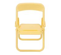 Stylebest Support de Téléphone Portable en TPR, Joli Support pour Regarder et Lire des Vidéos - Env.4,3x2,2x2,6 Pouces (Jaune)