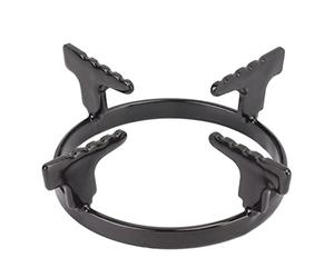 Stylebest Support de Wok en Fonte, Support de Cuisinière à Gaz Portable Antirouille pour Petites Casseroles, avec Support Stable Durable et Résistant à la Chaleur pour Cuisinières de