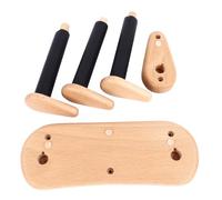 Stylebest Support Mural pour Guitare en Bois, Cintre Peu Encombrant de Conception Divisée pour Guitares Acoustiques électriques, Stable et Robuste 1 unité (Style régulier)