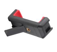 Stylebest Support Réglable pour Smartphone avec Griffe pour Vlog et Création de Contenu, Design en Plastique Léger, Noir et Rouge
