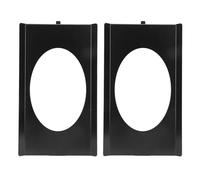 Stylebest Supports de Haut-parleur Derrière le Siège en Acier, 6x9 Pouces, pour C10 1973 - 1987, Installation Facile, Paire Noire Durable
