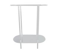 Stylebest Table d'appoint transparente, table de chevet moderne amovible, table basse élégante pour salon, chambre à coucher, acrylique, 40 x 20 x 50 cm