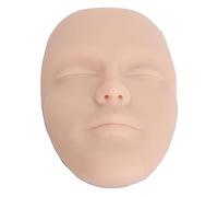 Stylebest Tableau de Pratique de Maquillage 3D, Mannequin en Silicone Réutilisable, Facile à Utiliser, pour Maquilleurs Débutants, 17x10,5 Cm (Couleur de peau moyenne)