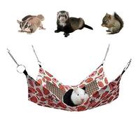 Stylebest Tapis Rafraîchissant pour Hamac pour Petits Animaux pour Les Plaisirs Chauds de l'été, Tissu en Coton Confortable et Design en Rotin pour Hamsters et Cochons d'Inde, Facile à Nettoyer et à