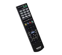 Stylebest Télécommande pour Récepteur AV RM-AAU106, Conception Multifonctionnelle et Confortable, Utilisation Facile pour Le Divertissement à Domicile, Matériau ABS, Taille 8,27" X 9,84" X 0,91"