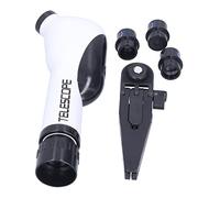 Stylebest Télescope Astronomique Haute Définition pour Enfants Télescope Réfracteur Réglable Facile à Utiliser en Matériau ABS avec 3 Options de Grossissement